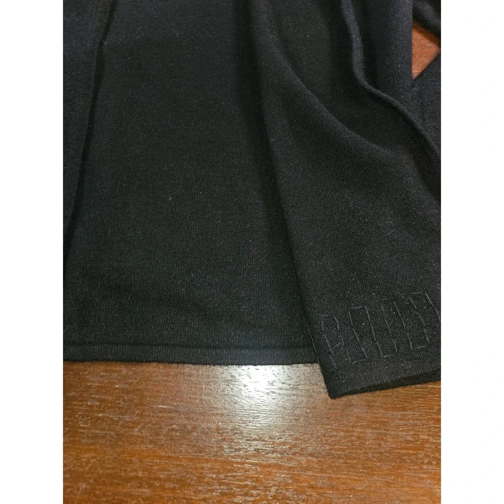 Norton Cardigan Built in Sweater Sequin Women Size XL Black‎ New With Tags - Picture 6 of 8